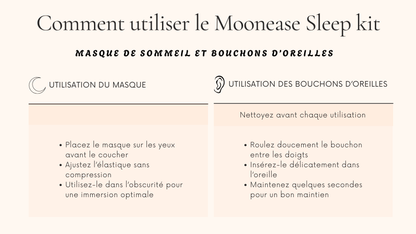 Moonease Sleep Kit - Le kit essentiel pour mieux dormir